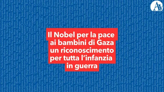 Un Nobel all'infanzia in guerra
