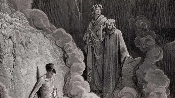Purgatorio,
autentica "terra di mezzo"