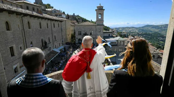 Il Papa a San Marino / REUTERS