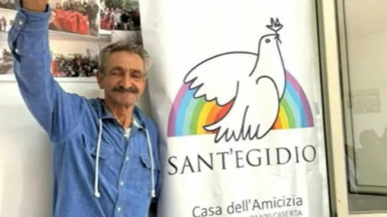 Una foto di Guido, il clochard deceduto in ospedale il 21 agosto dopo una brutale aggressione avvenuta a Caserta la scorsa settimana