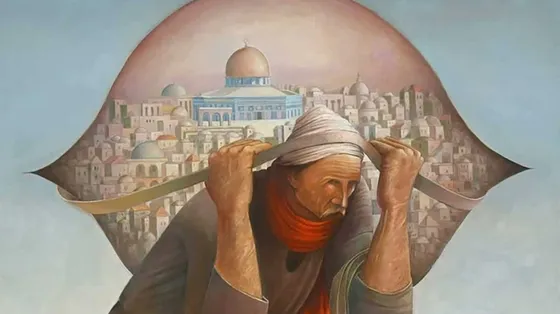 Guardate questo dipinto e pensate a Gaza: niente può spezzare il filo della speranza
