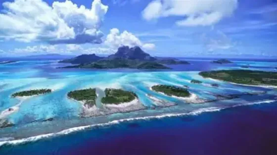 Una veduta spettacolare delle isole Figi
