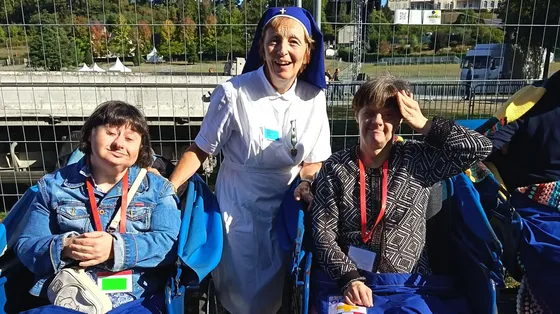 La storia di Meri, volontaria a Lourdes con la Sla