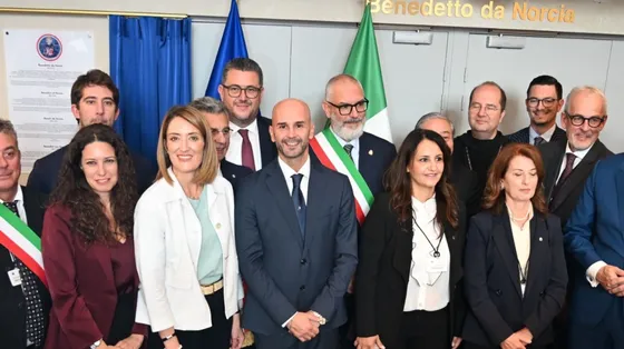 Una sala del Parlamento europeo a Strasburgo è stata intitolata a San Benedetto da Norcia