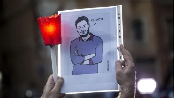 Una manifestazione per Giulio Regeni / ANSA