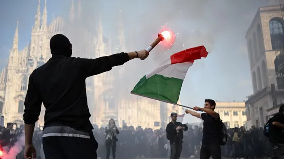 Le proteste di Milano