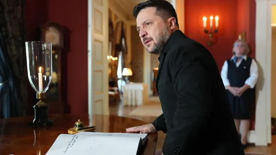 Zelensky a Oslo