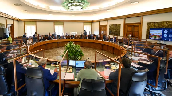 Una riunione del Plenum del Consiglio Superiore della Magistratura (Csm)