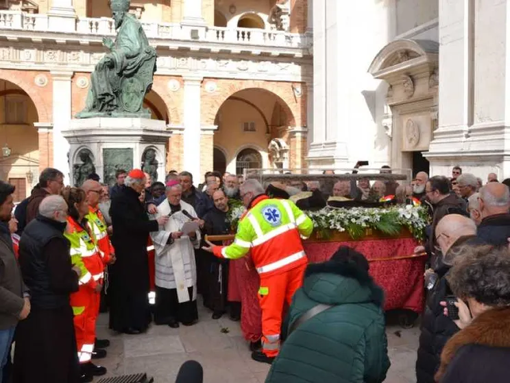 L'urna di Leopoldo Mandic a Loreto