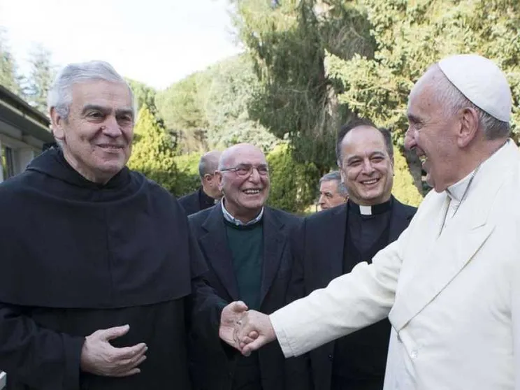 Padre Ronchi predica gli Esercizi al Papa