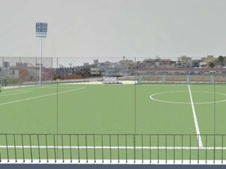 Un campo da calcio per Lampedusa