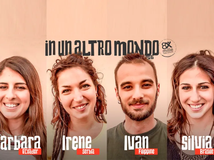 8x1000, quattro giovani «in un altro mondo»