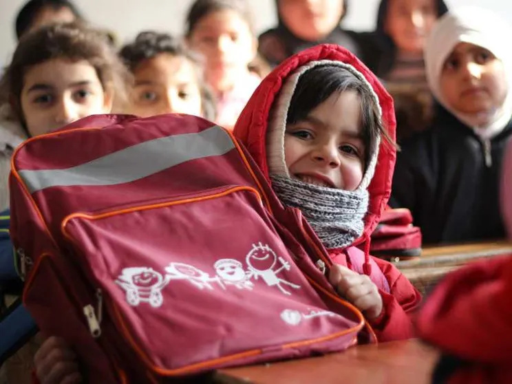 Ad Aleppo (Siria) le scuole risorgono sulle macerie