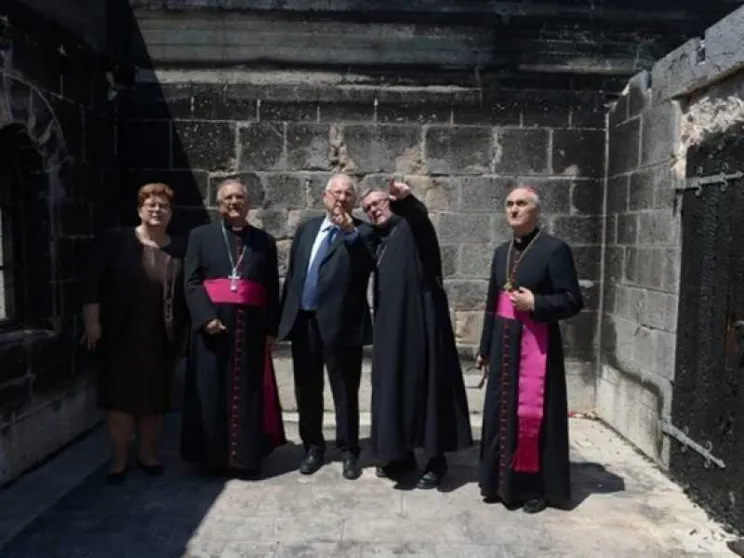 Dopo l'incendio, riapre la chiesa della Moltiplicazione dei pani e dei pesci