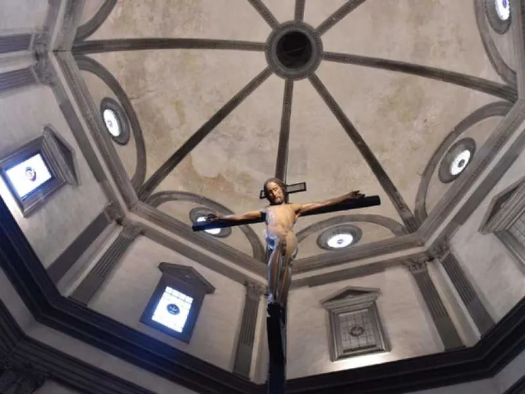 Torna nella basilica di Santo Spirito il Cristo di Michelangelo