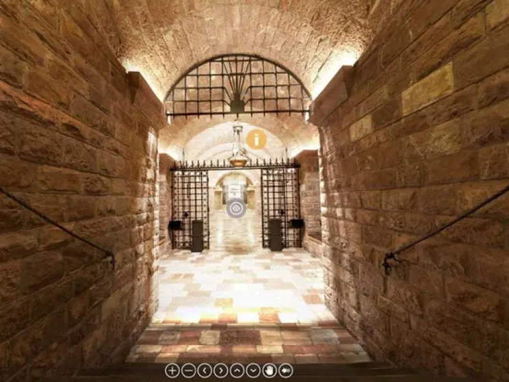 Un tour virtuale della tomba di san Francesco