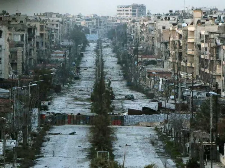 Aleppo riparte tra le macerie