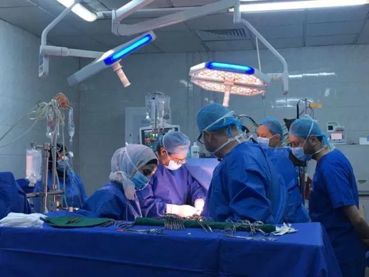 Piccola profuga siriana operata al cuore dai medici del Bambino Gesù