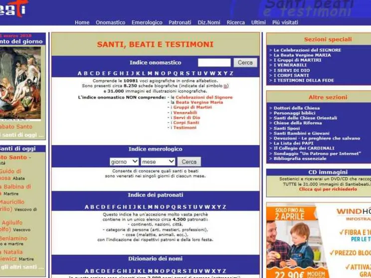 Onomastici & co., cerchi il «tuo» santo? Ecco dove lo puoi trovare