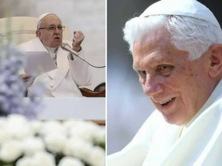 Papa Francesco: diciamo insieme Buona Pasqua a Benedetto XVI