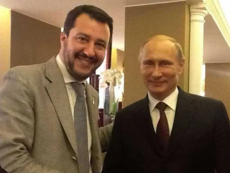 La rete fra la Lega e Putin dietro l'Italia «giallo-verde»