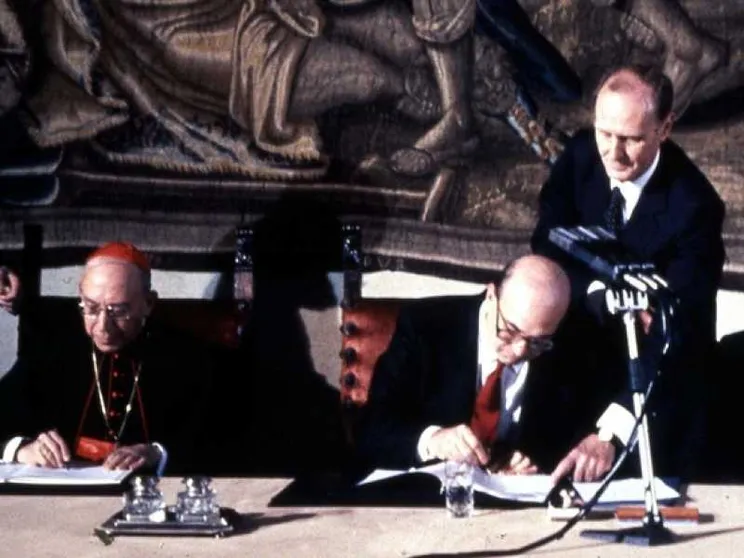 1984 - Nuovo Concordato tra Stato e Chiesa