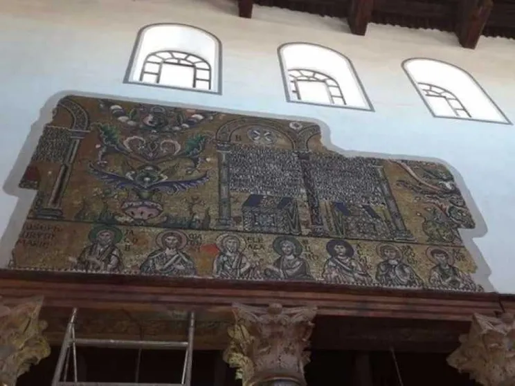 Betlemme, il cantiere della Basilica della Natività
