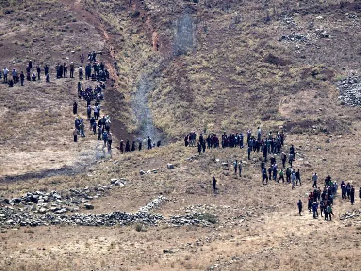Offensiva dei governativi. Profughi in fuga sul Golan al confine con Israele