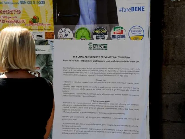 Terza vittima per legionella nel milanese