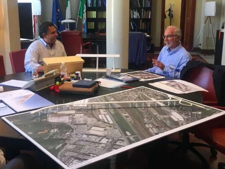 Ecco il ponte di Renzo Piano