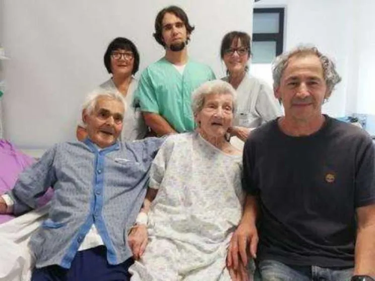 Sposati da 64 anni, ricoverati insieme. E tutto è andato meglio