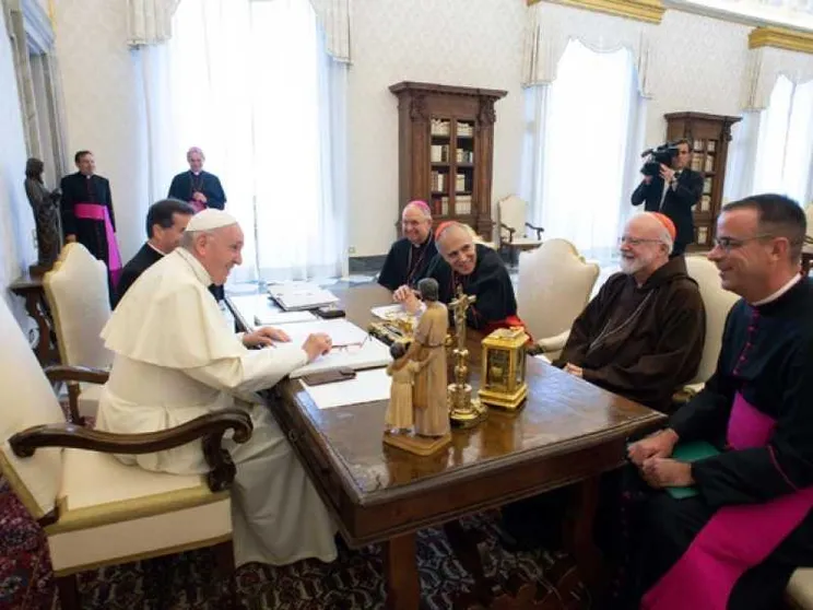 Il Papa ha incontrato i vescovi Usa