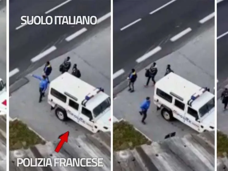 E adesso la polizia italiana presidia il confine con la Francia