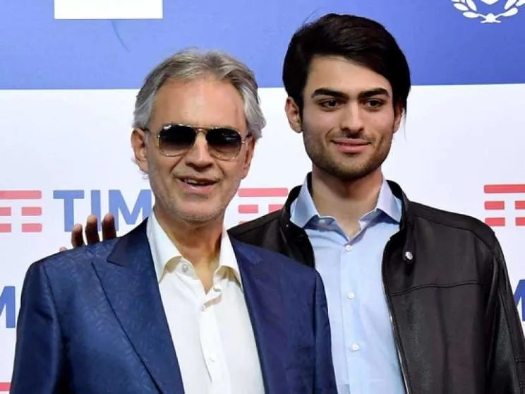 Bocelli e Sanremo, di padre in figlio. «La stessa emozione 25 anni dopo»