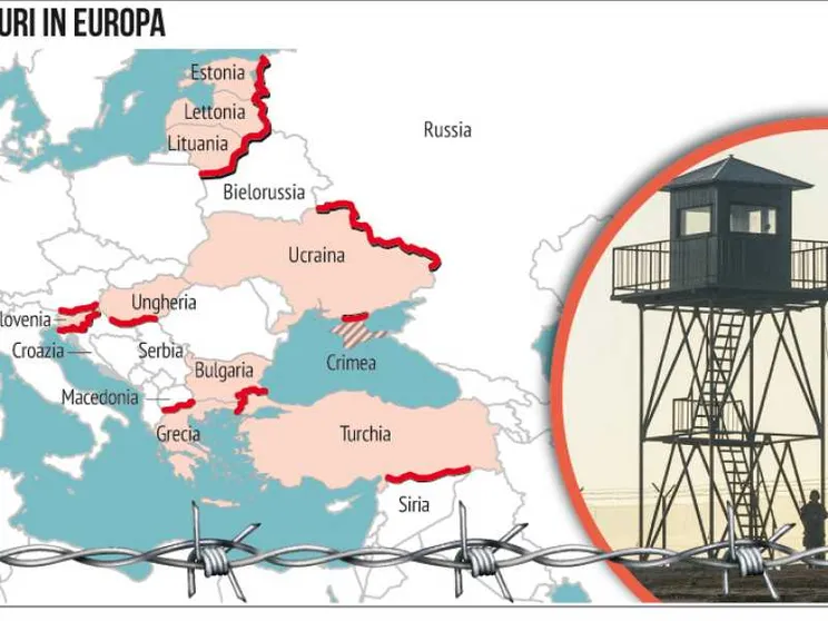 Migrazioni e antiche paure: in Europa ritornano i muri