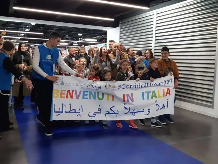 Dal caos libanese 113 profughi siriani al sicuro in Italia