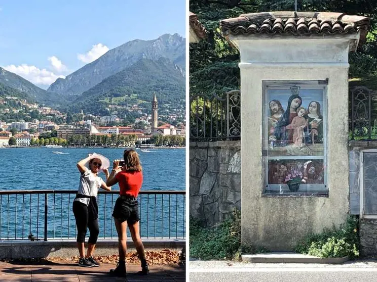 I santi nei "tabernacoli" di strada: così "vedono" il paesaggio