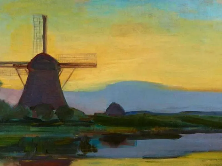 Mondrian prima dell'astrazione, cioè figurativo