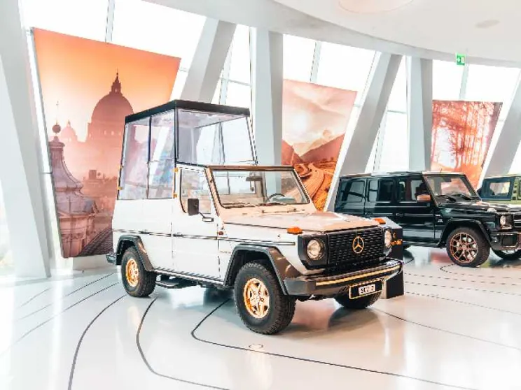 La prima Papamobile compie 40 anni ed entra nel Museo Mercedes