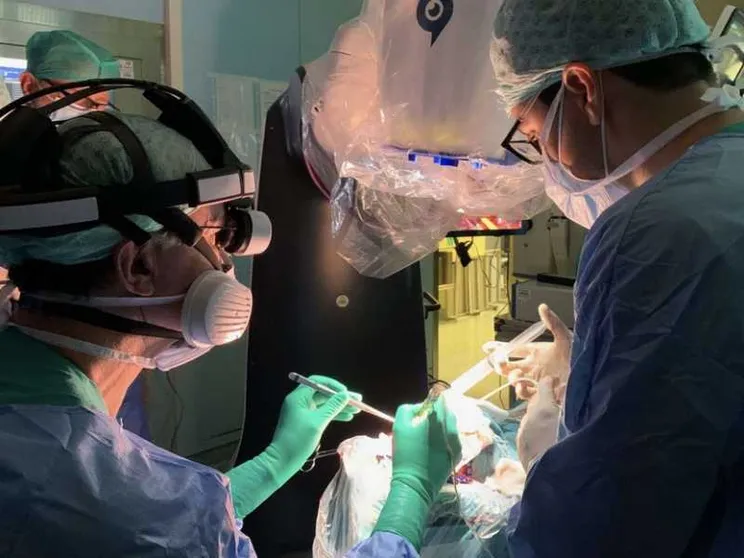 Tumori, così il robot "introduce" il chirurgo nel cervello del paziente