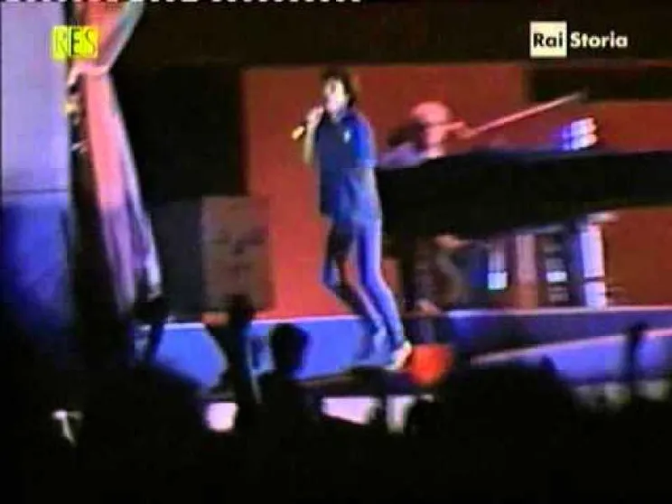 Mick Jagger con la maglia di Paolo Rossi. Quell'estate del 1982