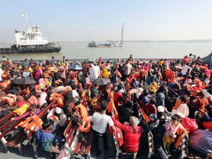 Altri 1.400 profughi Rohingya trasferiti sull'isola remota