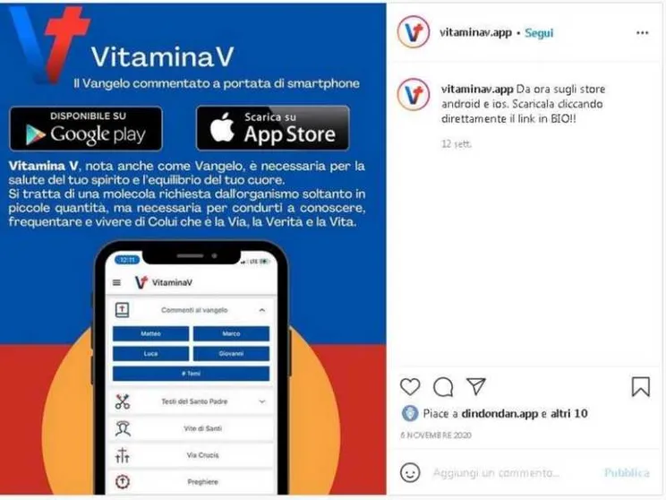 Il Vangelo a portata di app