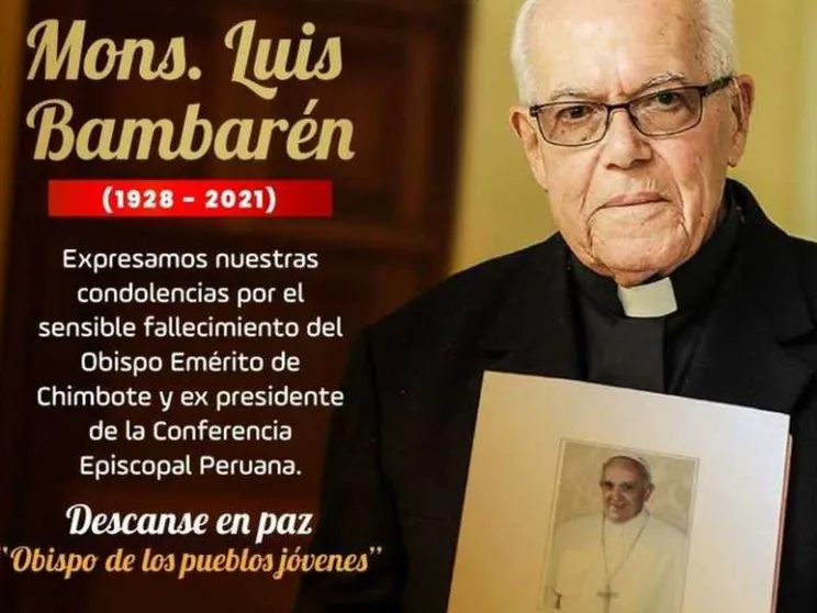 Il Covid ha ucciso Luis Bambarén, il vescovo del popolo delle baraccopoli