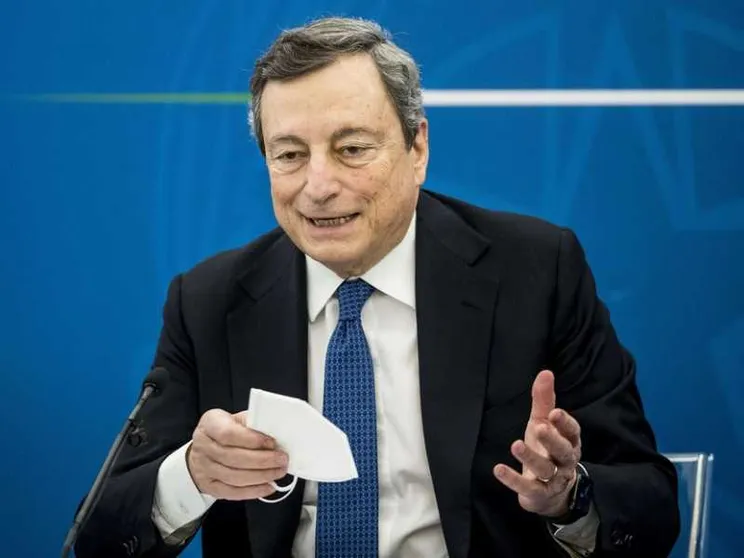Draghi: assegno unico dal 1° luglio, 250 euro al mese