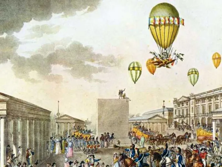 Quando la mongolfiera di Napoleone Bonaparte s'inabissò nel lago di Bracciano