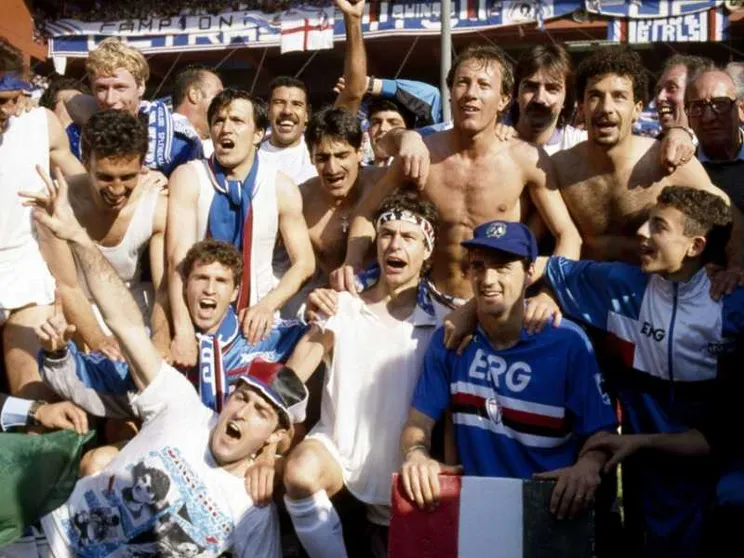 Quando lo scudetto lo vinceva la Samp