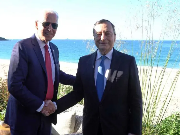 Fra Draghi e Biden è piena sintonia su giovani, donne e ambiente