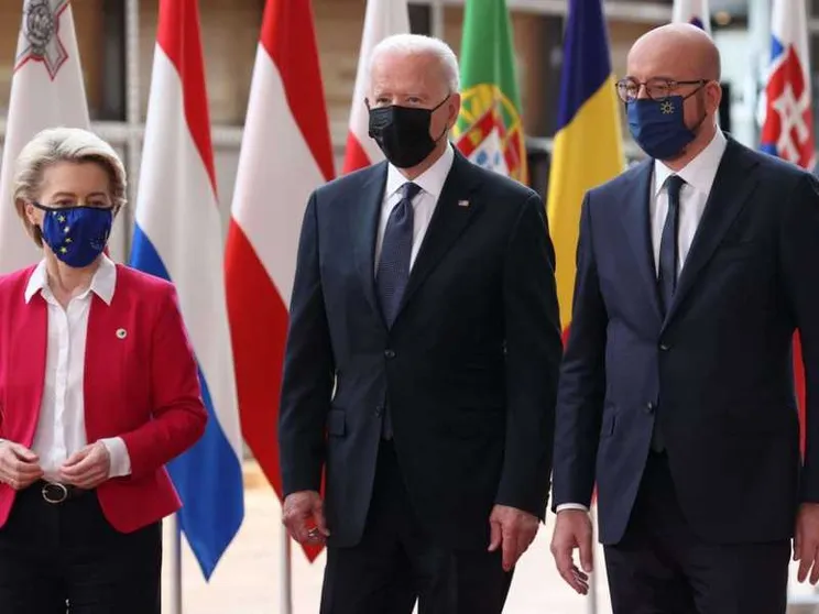 L'Ue accoglie Biden: bentornati, Usa. Finisce la guerra dei dazi