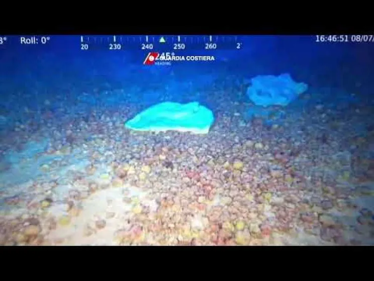 Individuato il relitto del barchino naufragato a Lampedusa: 9 i cadaveri